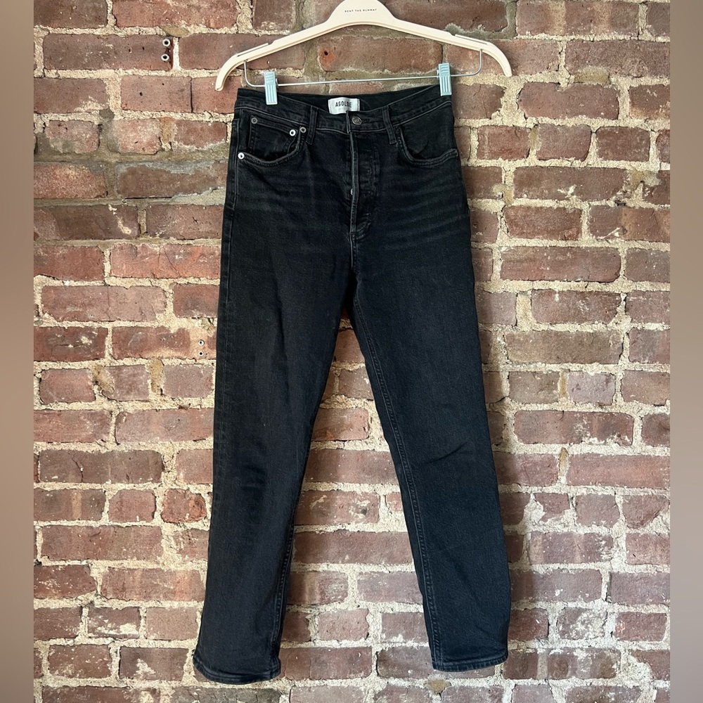 Agolde dark denim jeans